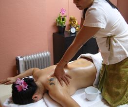 Aroma Öl-Massage