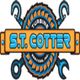 Logo with text "S.T. Cotter" and wrench designs.