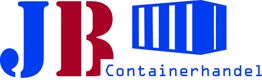 Logo mit den Buchstaben "JB" und einem blauen Container, Text: "Containerhandel".