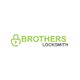 Green lock icon beside "Brothers Locksmith" text in green and gray.