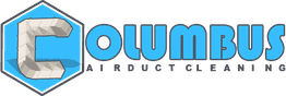 Logo of Columbus Air Duct Cleaning with a duct forming the letter C.