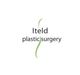 Logo for "Iteld Plastic Surgery" with a green wavy line between the words.