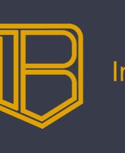 Logo von Beer Immobilien mit gelbem Schriftzug und Symbol auf dunkelblauem Hintergrund.