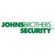 Johns Brothers Security logo in green text on a white background.