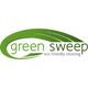 Green Sweep logo with green curves and text: "eco-friendly cleaning."