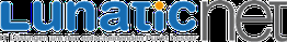 Logo von Lunaticnet mit Slogan "IT Lösungen um den entscheidenden Punkt besser".