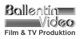 Logo mit dem Text "Ballentin Video, Film & TV Produktion", modern und stilisiert dargestellt.
