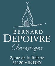 Bernard Depoivre Champagne, adresse: 2, rue de la Tuilerie, 51120 Vindey. Illustration d'une tour.