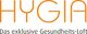 HYGIA Logo mit Schriftzug: "Das exklusive Gesundheits-Loft".