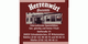 Werbung für Herrenwirt-Restaurant, internationale Speisen, Adresse und Kontaktinformationen.