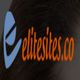 Logo with blue "e" and orange "elitesites.co" text on a dark background.