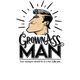 Stylized illustration of a confident man with the text "Grown Ass Man."