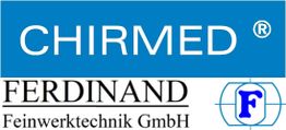 CHIRMED und FERDINAND Feinwerktechnik GmbH Logos.