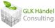 Würfel mit Blättern, daneben Text "GLK Händel Consulting".