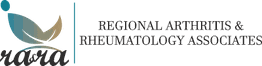 Logo of Regional Arthritis & Rheumatology Associates with stylized leaf and person design.