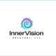 Logo of InnerVision Recovery, LLC with a blue and purple swirl design above the name.