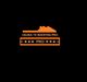 Orange "Celina TX Roofing Pro" logo with a house icon and five stars on a black background.