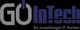 Logo von "GO InTech" mit Spruch "Ihr zuverlässiger IT-Partner."