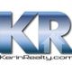 Gradient "KR" logo with KerinRealty.com text; features an arrow symbol.