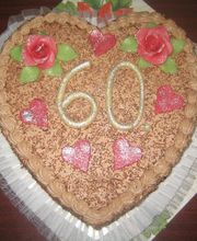 Geburtstagstorte von Herzen..