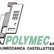 Logo POLYMEC s.r.l. con scritta "POLIMECANICA CASTELLETTESE" in caratteri neri e verdi.