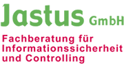 "Logo der Jastus GmbH: Fachberatung für Informationssicherheit und Controlling."