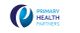 Logo of Primary Health Partners with a stylized "P" in a blue circular design.