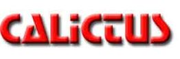 Textlogo mit dem Wort "CALICTUS" in roter, fetter Schrift auf weißem Hintergrund.