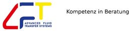 Logo von Advanced Fluid Transfer Systems mit dem Slogan "Kompetenz in Beratung".