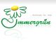 Logo mit stilisierter Blume, Text "Immergrün" und "Schönes für Alle".
