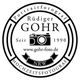 Kreislogo mit Text: Portrait- und Hochzeitsfotograf Rüdiger Gohr, NRW, seit 1990.