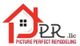 Logo for Picture Perfect Remodeling with a red house outline and black text "PPR llc".