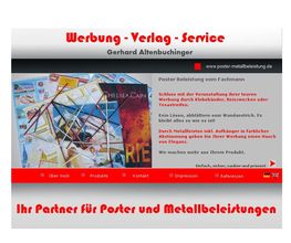 Projekt Werbung-Verlag-Service G. Altenbuchinger