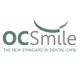 OC Smile logo with tagline "The New Standard in Dental Care" and a smile design.