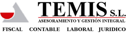 Logo de Triángulo y línea roja con texto ilegible.