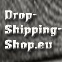Text: "Drop-Shipping-Shop.eu" in stilisierter Schrift auf grauem Hintergrund.