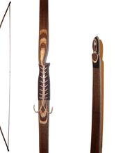 Langbogen Nuss mit Wenge