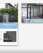 Erscheinungsbild Metallbau Unternehmen