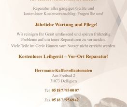 Herrmann Kaffeevollautomaten