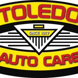 Toledo Auto Care logo with "Since 1917" on a yellow and black background.