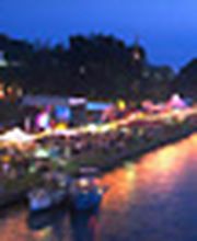 Das Mainufer in 200 Meter Entfernung