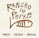 Logo do Rancho do Peixe com ilustração de um peixe. Texto: Preá, Ceará, Brasil.