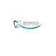 Logo of America Dental Clinic with a stylized blue tooth and swoosh design.