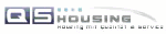 Logo von QS Housing mit dem Slogan "Housing mit Qualität & Service".