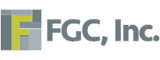 Logo with letters "FG Inc" in gray, yellow, and green on a transparent background.