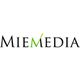 Logo mit schwarzer Schrift "MieMedia" auf weißem Hintergrund, das M in grün gestaltet.