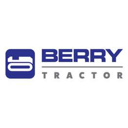 Berry Tractor logo with stylized blue "B" and text in bold blue and gray letters.