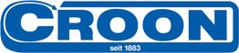 Logo von Croon in Blau mit dem Text "seit 1883".