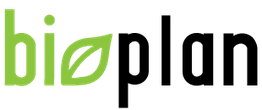 Grünes Bio-Logo, das Wort "bio" mit einem Blattsymbol als "o" enthaltend, daneben "MINERALWASSER".