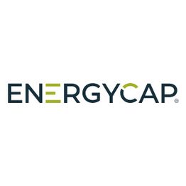 EnergyCAP logo with stylized green "E" and "C" letters.